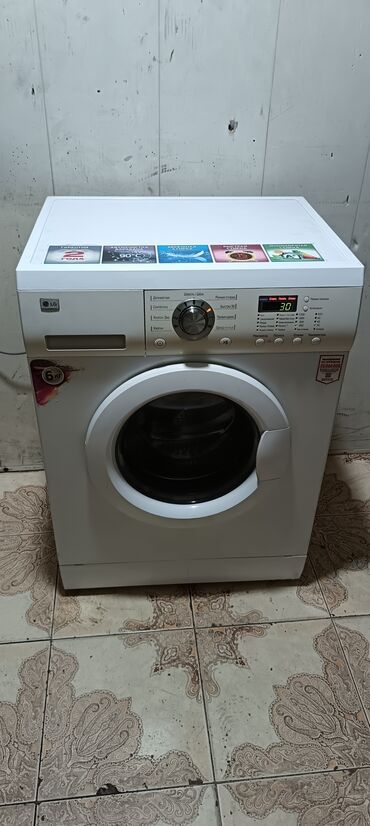 ups 2000 w: Paltaryuyan maşın LG, 6 kq, İşlənmiş, Avtomat, Ödənişli çatdırılma