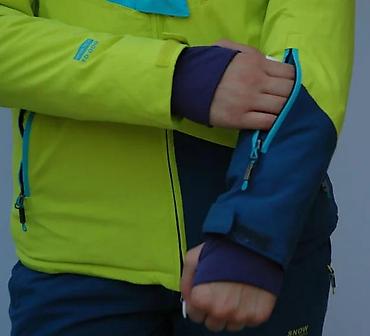 teece fleece: Ženska ski/snowboard jakna – dvobojna (žuto-limeta i tamnoplava) sa — 9