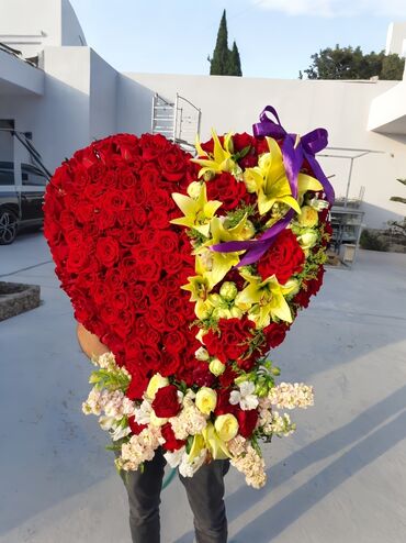 Buket güllər: 💐 Canlı və fərqli növlərdən hazırlanmış təravətli güllər təklif edirəm
