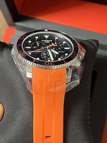обмен на часы: Спортивные часы часы, Tissot, Таймер и секундомер, Водонепроницаемые, Мужские, Новый — 5