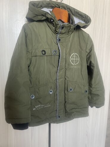 детская зимняя куртка: Куртка и рубашка( турция) на 5-7 лет