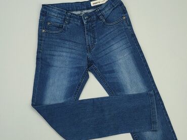 slouchy jeans: Spodnie jeansowe, Pepperts!, 11 lat, 146, stan - Bardzo dobry