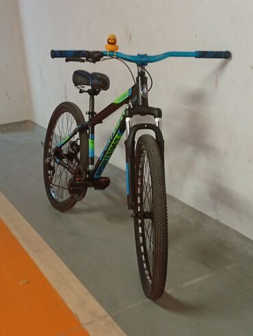 Elektrik velosipedlər: Sportsman markalı, qara və mavi rənglərin ahəngi ilə dizayn edilmiş