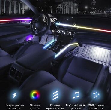 Магнитолы: Новинка ! 🔥 добро пожаловать в будущее автомобильной подсветки! Новая