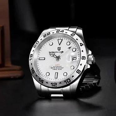 Ručni satovi: PAGANI DESIGN PD-1762 GMT -40mm -Bela- Rolex Explorer II Hom — 19