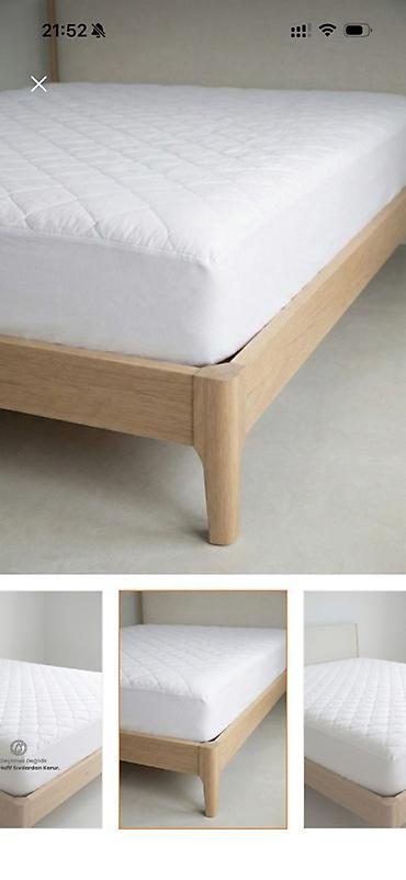 bed sheets: Непромокаемый наматрасник-простыня на резинке Есть Турецкие и — 9