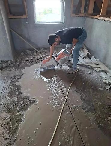 Beton işləri: Beton kəsimi və deşmə xidməti - Dəqiq və səliqəli beton kəsimi — 4