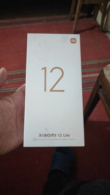Xiaomi: Xiaomi Mi 12 Lite, 256 GB, rəng - Qara, 
 Barmaq izi — 9