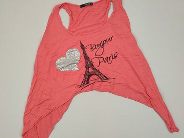 różowe t shirty: T-shirt, XS, stan - Dobry