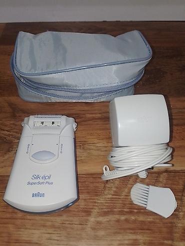 Električni depilatori: Epilator BRAUN Silk Epil Supersoft Plus je potpuno ispravan, u — 2