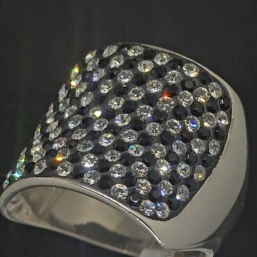 Zərgərlik əşyaları: Üzük, Swarovski, Gümüş — 3