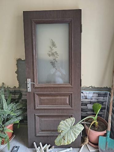 qapilar kataloqu: Qonaq otağı üçün İşlənmiş Otaq qapısı 90x205 sm Zamok ilə, Zəmanətsiz, Ünvandan götürmə — 1