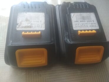 khondacr v: DEWALT батарейки за пару 6000 20 v 1,5am