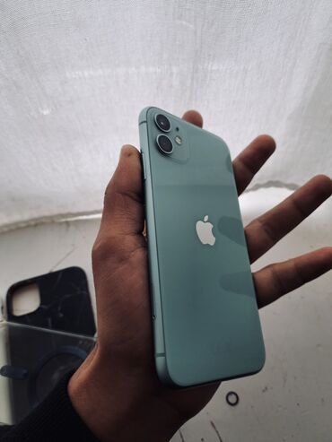 rəsmi 14 c: IPhone 11, 128 GB, Yaşıl, Zəmanət, Simsiz şarj, Face ID