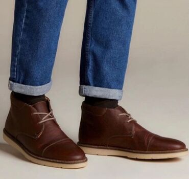 обувь 19 размер: Clark's с Америки размер 42 НОВЫЕ кожа 100%