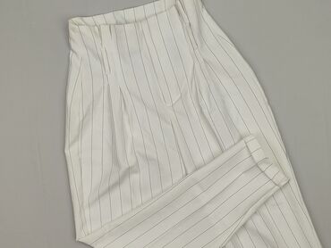 Bershka, Material trousers for women, size XS (EU 34)