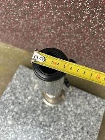 Suncobrani, tende i paviljoni: Granitsko postolje za suncobran sa inox držačem - Masivna kvadratna — 7