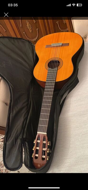 akustik gitara: Классическая гитара, Yamaha, Б/у, Самовывоз