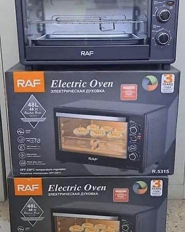 dxovka: Duxovka Raf, Elektrik, rəng - Qara, Ayrıca dayanan, Yeni — 6