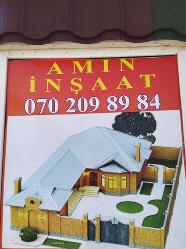Plitə işləri: Amin İnşaat tərəfindən tikinti xidmətləri təklif olunur. Reklam