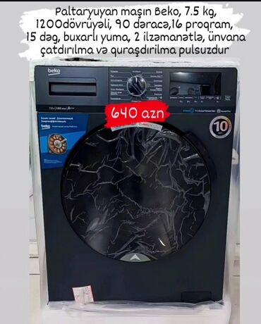 Paltaryuyan maşınlar: Paltaryuyan maşın 6 kq, Yeni, Pulsuz çatdırılma — 7