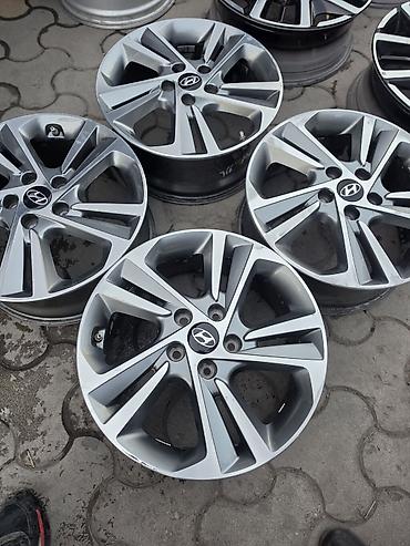 Комплект оригинальных литых дисков Hyundai (4 шт.) - Диаметр: 17"