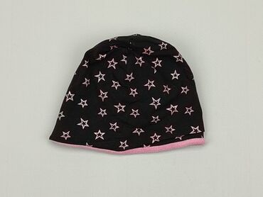 czapka czarna zimowa: Czapka, C&A, 48-49 cm, stan - Bardzo dobry