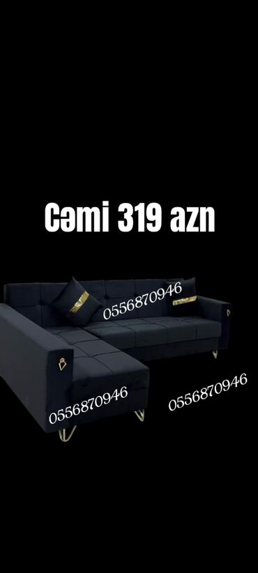 Sifarişlə divanlar: Künc divan, Qonaq otağı üçün, Parça, Bazalı, Açılan, Kitab — 22