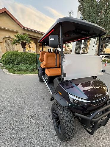 Оборудование для бизнеса: Elektrik golf karı – DACH, 6 yerlik (2+2+2) Xüsusiyyətlər: - Güclü — 10