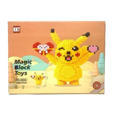 черепашка ниндзя игрушка: Конструктор Magic Block "Пикачу" позволяет собрать детализированную