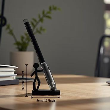 Корзины для ручек: Qələm Tutacağı – Masaüstü Aksessuar - Dizayn: Minimalist, mat — 9