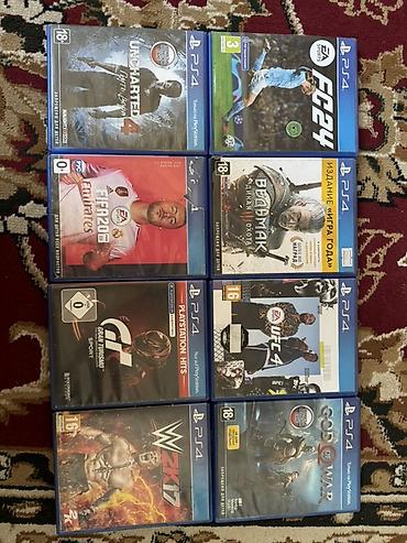 ps5 fat: Коллекция дисков для PS4 (Blu‑ray), 9 игр: - Uncharted 4: Путь вора — 1