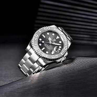 Ručni satovi: PAGANI DESIGN PD-1651 - Siva -Rolex YACHT MASTER Homage Potpuno nov — 14