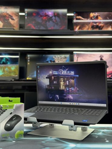 компьютор: Ноутбук, Dell, 16 ГБ ОЭТ, Intel Core i5, 15.6 ", Жаңы, Татаал эмес тапшырмалар үчүн, эс тутум NVMe SSD