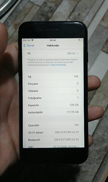 iphone 8 case: IPhone 7, 128 GB, Jet Black, Barmaq izi — 2