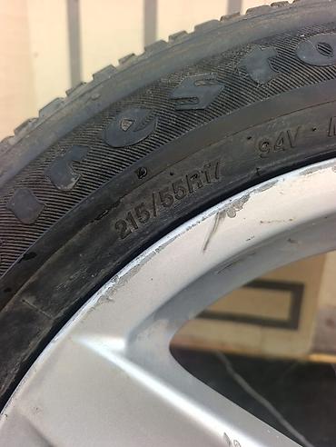 4100 r16: Колеса в сборе, 215/55/r17 запаскага — 2