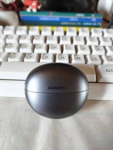 Qulaqcıqlar: İşlənmiş Simsiz (Bluetooth) Qulaqcıqlar, Huawei, rəng - Qara — 2