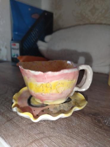 Qab-qacaq və mətbəx ləvazimatları: Çay dəsti, Keramika, Türkiyə — 1