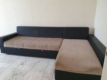 реставрация мебель: Угловой диван, Б/у