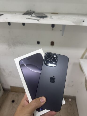 iphone 12 pro işlənmiş: IPhone 16 Pro Max, 512 ГБ, Черный