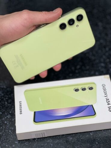 Samsung: Samsung Galaxy A54 5G, 256 GB, rəng - Yaşıl, Barmaq izi — 3