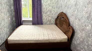 я ищу бу шкаф: Продаю б/у кровать, 7 000 сом, самовывоз