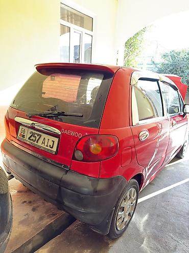 супорт матиз: Daewoo Matiz: 2007 г., 0.8 л, Кол менен иштөөчү, Бензин, Хетчбек — 2