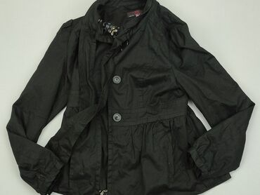 czarne spódniczka z wysokim stanem: Windbreaker jacket, New Look, M (EU 38), condition - Good