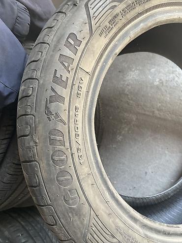 60: Шины 195 / 60 / R 15, Лето, Б/у, 1 шт, Легковые, Таиланд, GoodYear — 2