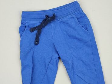 jeans full length: 3/4 Children's pants Lupilu, 5-6 years, Cotton, condition - Very good