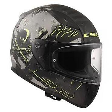 more link: LS2 Rapid II Street Pirates integralna motociklistička kaciga u crnoj — 2