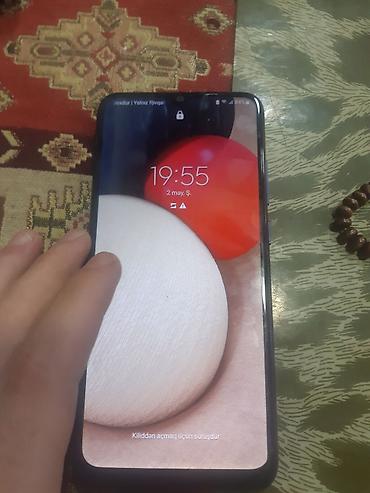 samsung a 8: Samsung Galaxy A02 S, 32 GB, rəng - Mavi — 1