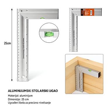 KMT Aluminijumska ugaonik 9367942-A Aluminijumski stolarski ugaonik