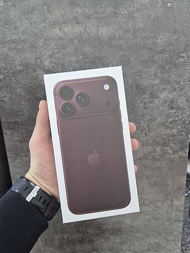 17 pro iphone: IPhone 18 Pro Max, Новый, 512 ГБ, Бордовый, Кабель, Коробка — 1